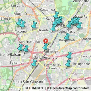 Mappa Via Campania, 20052 Monza MB, Italia (2.416)