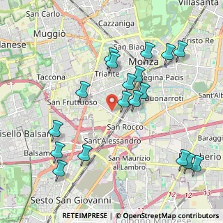 Mappa Via Campania, 20052 Monza MB, Italia (2.17778)