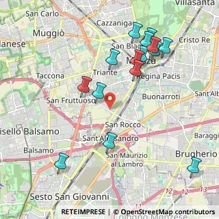 Mappa Via Campania, 20052 Monza MB, Italia (2.23467)