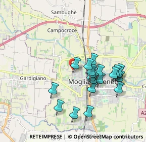 Mappa Via Selve, 31021 Mogliano Veneto TV, Italia (1.7425)