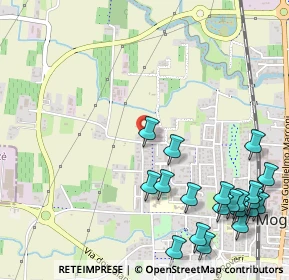 Mappa Via Selve, 31021 Mogliano Veneto TV, Italia (0.7075)