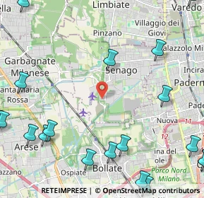 Mappa Via dell'Artigianato, 20037 Senago MI, Italia (3.42)