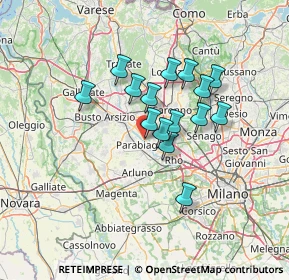 Mappa Via Costa S.lorenzo, 20014 Nerviano MI, Italia (10.38467)