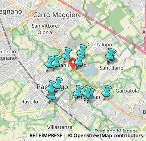 Mappa Via Costa S.lorenzo, 20014 Nerviano MI, Italia (1.48571)