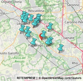Mappa Via Costa S.lorenzo, 20014 Nerviano MI, Italia (3.12842)