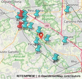 Mappa Via Costa S.lorenzo, 20014 Nerviano MI, Italia (4.05765)