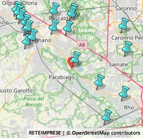 Mappa Via Costa S.lorenzo, 20014 Nerviano MI, Italia (5.67632)