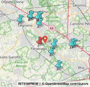 Mappa Via Costa S.lorenzo, 20014 Nerviano MI, Italia (3.7975)