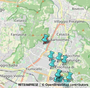 Mappa Via Vittorio Montiglio, 25127 Brescia BS, Italia (2.75533)