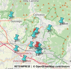 Mappa Via Vittorio Montiglio, 25127 Brescia BS, Italia (4.10923)