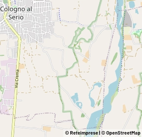Mappa Via rosa campagna, 24055 Cologno Al Serio BG, Italia (1.04615)