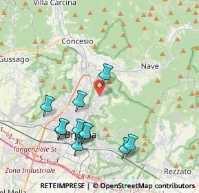 Mappa 25133 Brescia BS, Italia (4.025)