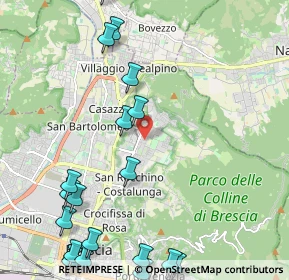 Mappa 25133 Brescia BS, Italia (2.9895)