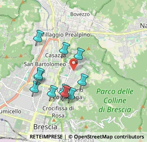 Mappa 25133 Brescia BS, Italia (1.69182)