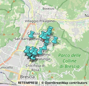 Mappa 25133 Brescia BS, Italia (1.362)