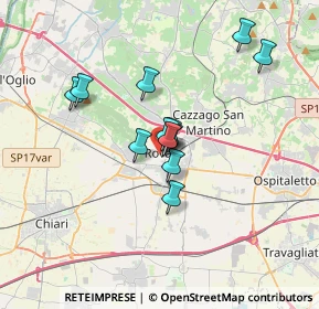 Mappa Via Sant'Orsola, 25038 Rovato BS, Italia (2.59833)