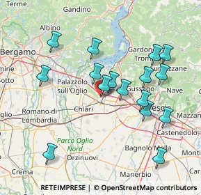 Mappa Via Sant'Orsola, 25038 Rovato BS, Italia (15.00938)