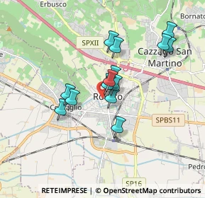 Mappa Via Sant'Orsola, 25038 Rovato BS, Italia (1.42571)