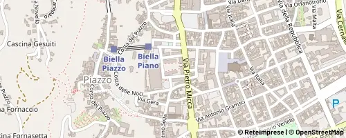 Mappa Biella