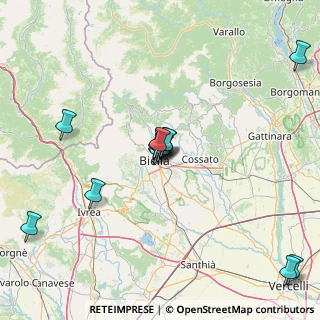 Mappa Strada Cascina Trebbione, 13900 Biella BI, Italia (14.79615)