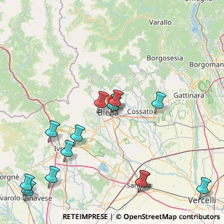 Mappa Strada Cascina Trebbione, 13900 Biella BI, Italia (21.09462)
