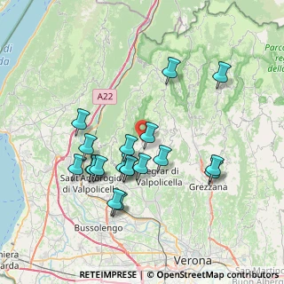 Mappa Via Monti Lessini, 37020 Marano di Valpolicella VR, Italia (7.14895)