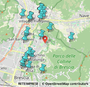 Mappa Via Ottaviano Montini, 25133 Brescia BS, Italia (2.204)