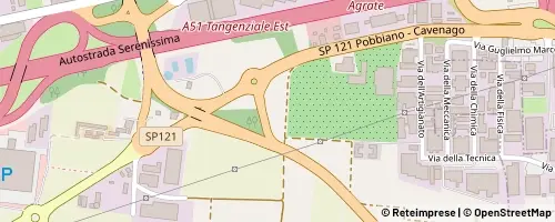 Mappa Agrate Brianza