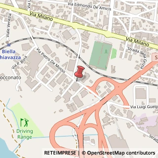 Mappa Strada al Maglioleo, 40, 13900 Biella, Biella (Piemonte)