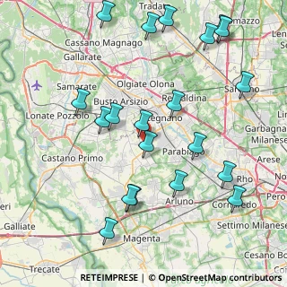 Mappa 20020 Villa Cortese MI, Italia (9.4495)