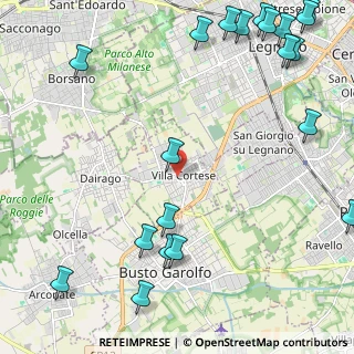 Mappa 20020 Villa Cortese MI, Italia (3.269)
