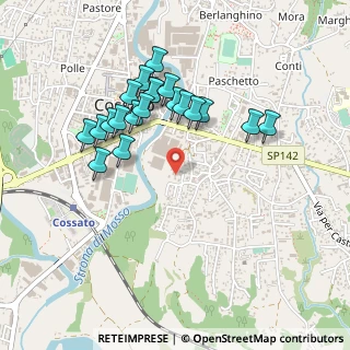 Mappa Via della Roggia, 13836 Cossato BI, Italia (0.436)