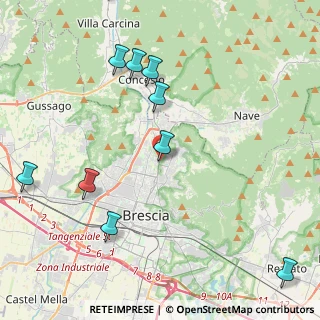 Mappa Via Triumplina, 25123 Brescia BS, Italia (5.92167)
