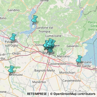 Mappa Via delle Gabbiane, 25128 Brescia BS, Italia (10.93273)
