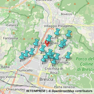 Mappa Via delle Gabbiane, 25128 Brescia BS, Italia (1.52235)