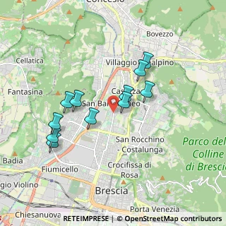 Mappa Via delle Gabbiane, 25128 Brescia BS, Italia (1.62)