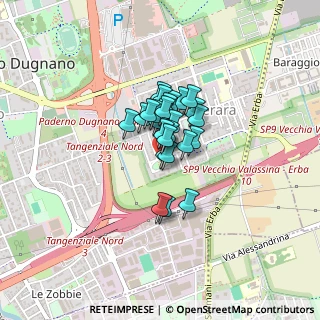 Mappa Via Domenico Cimarosa, 20037 Paderno Dugnano MI, Italia (0.21852)