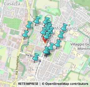 Mappa Piazzetta Santi Francesco e Chiara, 25133 Brescia BS, Italia (0.2855)