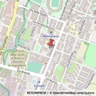 Mappa Via Senatore Diogene Valotti,  3, 25133 Brescia, Brescia (Lombardia)