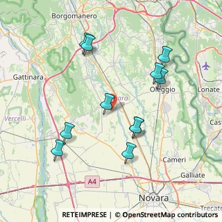 Mappa Via Regina Margherita, 28015 Momo NO, Italia (7.84727)