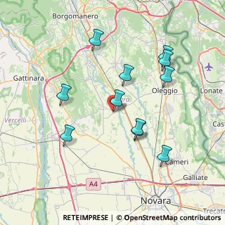 Mappa Via Regina Margherita, 28015 Momo NO, Italia (7.45182)