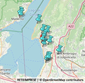 Mappa Strada di Sem, 37011 Bardolino VR, Italia (5.55769)