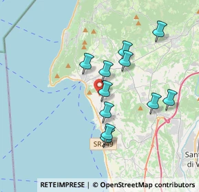 Mappa Strada di Sem, 37011 Bardolino VR, Italia (3.18818)