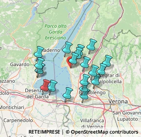 Mappa Strada di Sem, 37011 Bardolino VR, Italia (11.457)