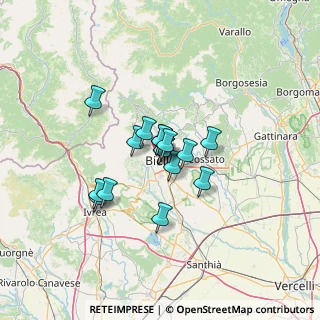 Mappa Via Battistero, 13900 Biella BI, Italia (8.34063)