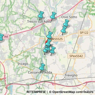 Mappa Via Vittorio Villa, 24045 Fara Gera d'Adda BG, Italia (3.34091)