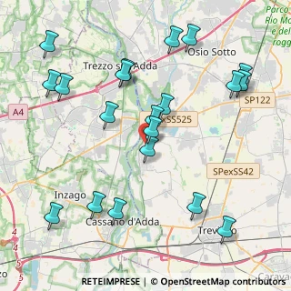 Mappa Via Vittorio Villa, 24045 Fara Gera d'Adda BG, Italia (4.681)
