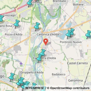 Mappa Via Vittorio Villa, 24045 Fara Gera d'Adda BG, Italia (3.8105)