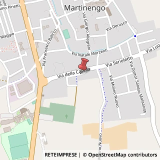 Mappa Via Aldo Moro, 55, 24057 Martinengo, Bergamo (Lombardia)
