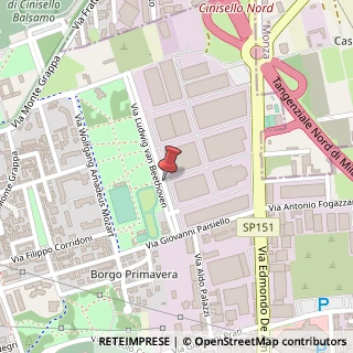 Mappa Via beethoven 24, 20092 Cinisello Balsamo, Milano (Lombardia)